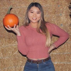 American Eagle Cable Knit Coral Long Sleeve